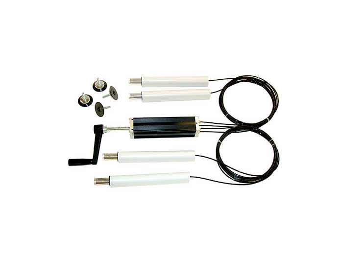 4-Leg Hand Crank Hydraulic Lift System