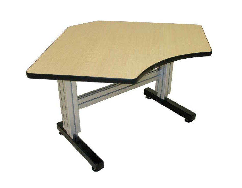 Adjustable Height Corner Desk