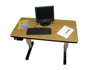 adjustable computer desk