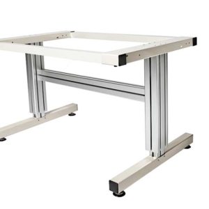 Manual Adjustable Height Work Table