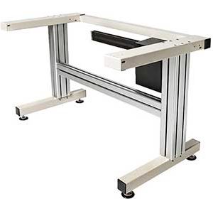 Cantilever Adjustable Height Tables